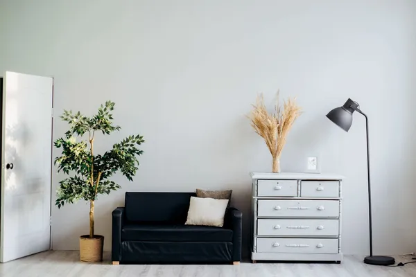 Comfortable modern home interior with efficient heating